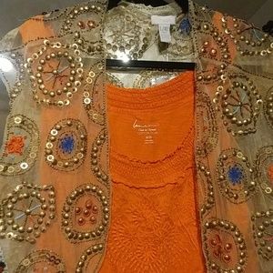 Chico's xl shrug NWT